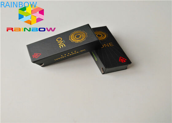 Caja de papel de la vida útil larga que empaqueta 0.5ml - embalaje de la botella del dropper del aceite de 30ml CBD