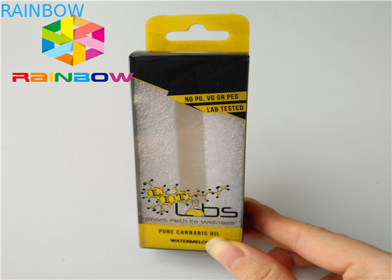 Caja de papel de la vida útil larga que empaqueta 0.5ml - embalaje de la botella del dropper del aceite de 30ml CBD