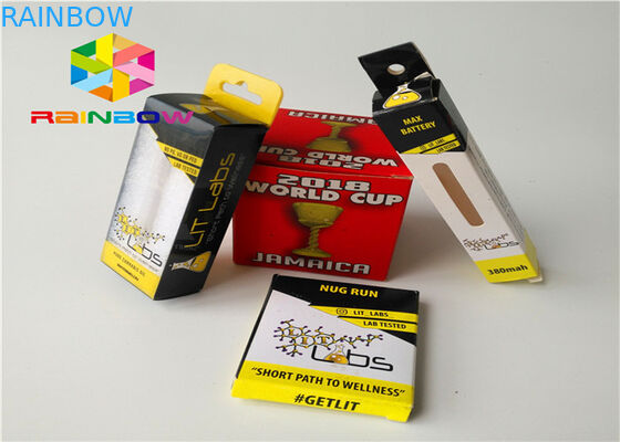 Caja de papel de la vida útil larga que empaqueta 0.5ml - embalaje de la botella del dropper del aceite de 30ml CBD