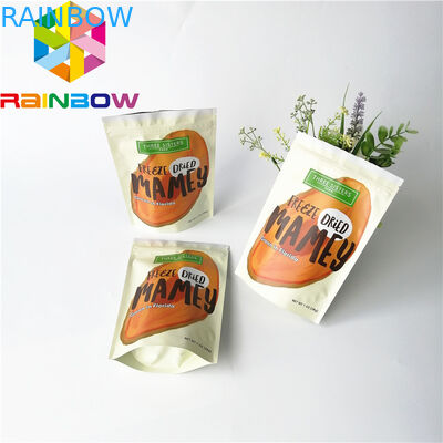 El papel de aluminio reciclable empaqueta la bolsa plástica de Mylar Doypack para el bocado de los corazones del pistacho