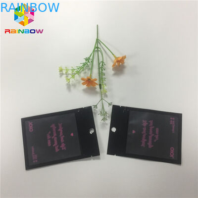 Impresión de encargo de empaquetado térmica en caliente de los bolsos de la hoja un que se puede volver a sellar transparente claro lateral