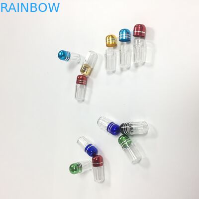 Material de papel reciclado diapositiva plástica del rinoceronte 69 de las botellas de píldora del embalaje de la tarjeta de la ampolla