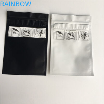 Bolsas alineadas impresas Ziplock de empaquetado del papel de aluminio de Mylar de los bolsos del sellado caliente a prueba de niños