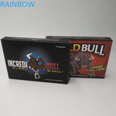 Bolsas de encargo plegables que empaquetan 300gsm día del cartón 7 caja de la píldora de 2 días