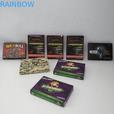 Bolsas de encargo plegables que empaquetan 300gsm día del cartón 7 caja de la píldora de 2 días