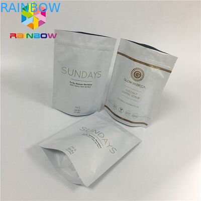 3 capas laminaron la bolsa cosmética vacía de la máscara del bolso del papel de aluminio de la máscara que se puede volver a sellar