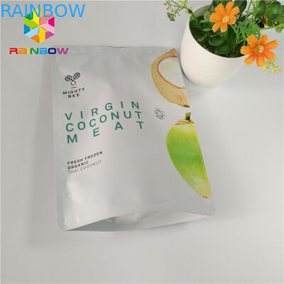 Bolsas plásticas mates de la ventana clara que empaquetan la soldadura cristalina de la sal de baño del papel de aluminio