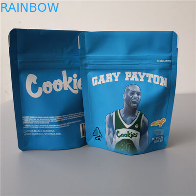 Bolsas plásticas de las galletas que empaquetan el empaquetado biodegradable resistente de la flor del niño de la hoja