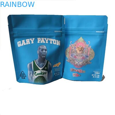 Bolsas plásticas de las galletas que empaquetan el empaquetado biodegradable resistente de la flor del niño de la hoja