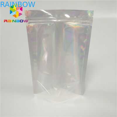 A prueba de humedad levántese los bolsos Ziplock reciclables de Doypack Mylar de la bolsa de la cremallera con la esquina redonda