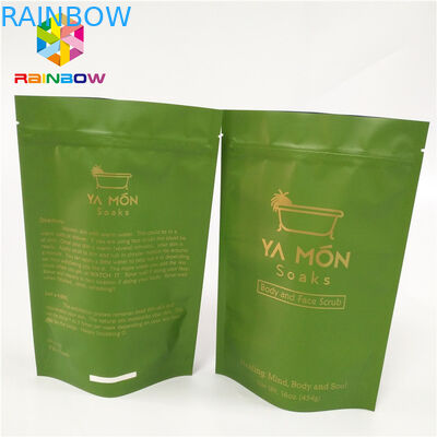 Que se puede volver a sellar plásticos de Mylar del papel de aluminio se levantan las bolsas Doypack para el embalaje del azúcar del caramelo del bocado