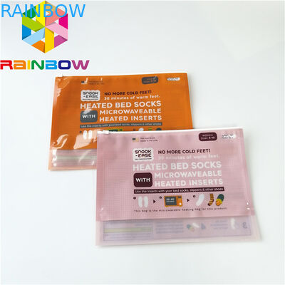 El empaquetado para hombre de las bolsas plásticas de la ropa de la ropa interior se coloca para arriba que desliza aduana del bolso de la cremallera