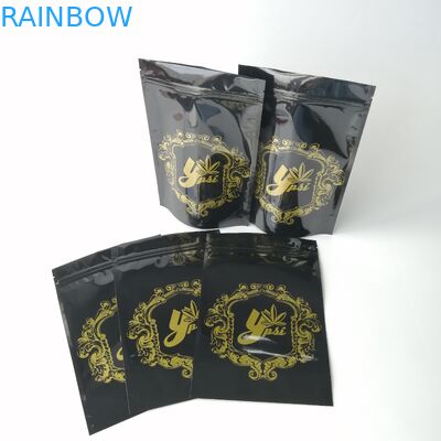 Las bolsas plásticas biodegradables que empaquetan CBD escardan los bolsos médicos Ziplock de Hemps del papel de aluminio