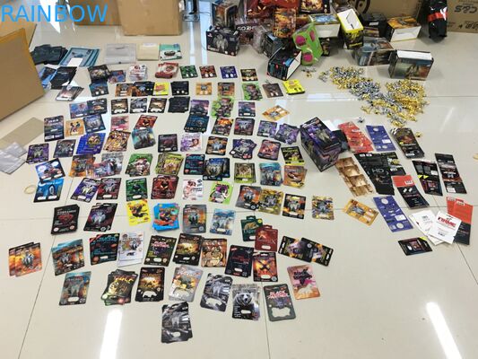 Paquete masculino de empaquetado reciclable de la píldora del aumento del rinoceronte 25k de la pantera de la tarjeta de papel