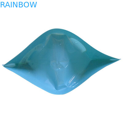 Ziplock doble reutilizable de empaquetado del apretón de la forma de la bolsa líquida animal del canalón