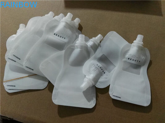 Bolsos lacrables de los alimentos para niños del canalón de las bolsas de la comida de la bebida del jugo del recipiente reutilizable de la leche