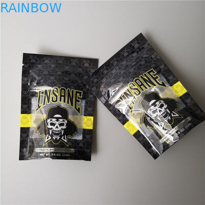 Galletas Ziplock de California de las bolsas de plástico del embalaje de la prueba del olor que empaquetan la superficie mate