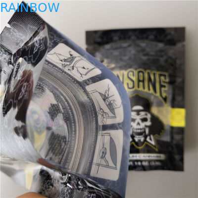 Galletas Ziplock de California de las bolsas de plástico del embalaje de la prueba del olor que empaquetan la superficie mate