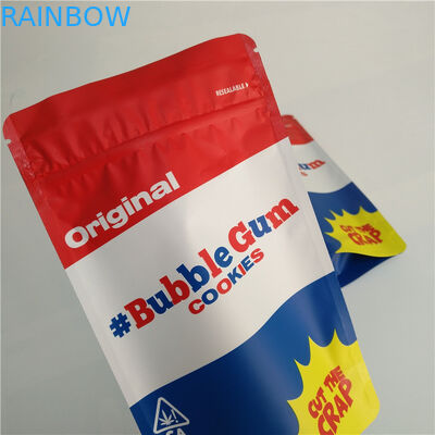 Impresión de empaquetado del fotograbado del incienso herbario Ziplock del bolso de la prueba del niño del papel de aluminio