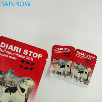 Fotograbado de la bolsa del alimento para animales de Marruecos que imprime el acondicionamiento de los alimentos de perro 10g a prueba de humedad