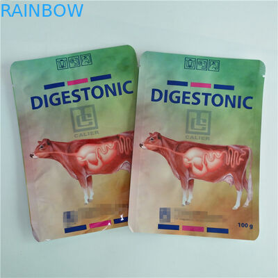 Nigeria modificó el paquete pedigrí de las especias para requisitos particulares de los bolsos 100g 150g del acondicionamiento de los alimentos de la impresión