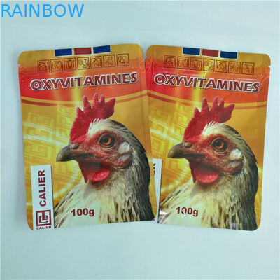 Nigeria modificó el paquete pedigrí de las especias para requisitos particulares de los bolsos 100g 150g del acondicionamiento de los alimentos de la impresión