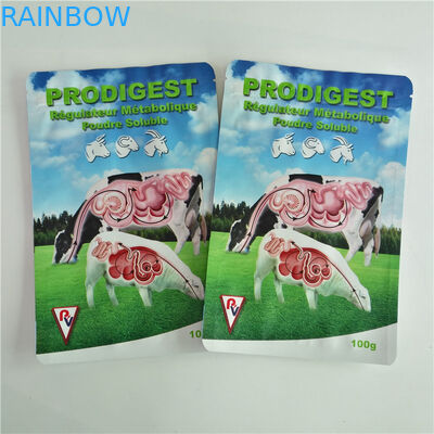 Nigeria modificó el paquete pedigrí de las especias para requisitos particulares de los bolsos 100g 150g del acondicionamiento de los alimentos de la impresión