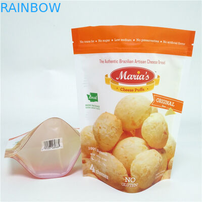La aduana imprimió el papel de aluminio de empaquetado de los bolsos de los snacks que se puede volver a sellar para el soplo del queso