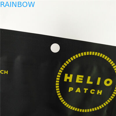 Bolso lateral del sellado caliente 3 disponibles del papel de aluminio para los remiendos de la crema del gel del ojo/la máscara facial