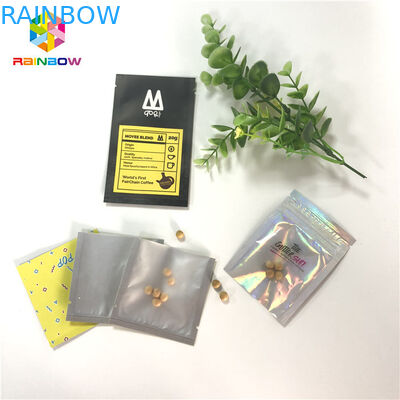 Los cosméticos térmicos en caliente prueba del olor hacen tabletas las píldoras que empaquetan las mini pulgadas 3x5 con la parte posterior clara