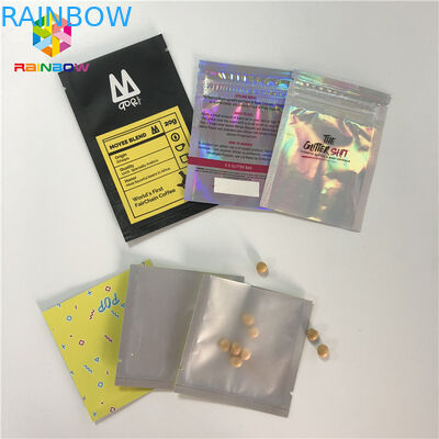 Los cosméticos térmicos en caliente prueba del olor hacen tabletas las píldoras que empaquetan las mini pulgadas 3x5 con la parte posterior clara