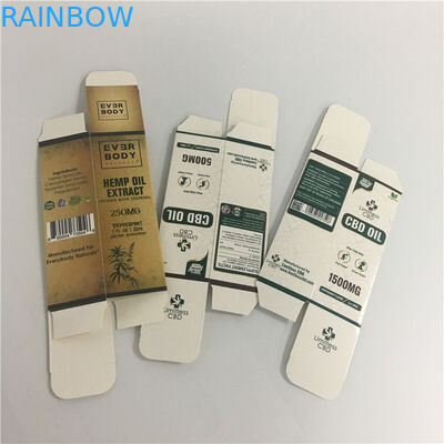 Caja de cartón de empaquetado caliente del Libro Blanco del cartucho de la pluma del vape de la caja de papel de la venta