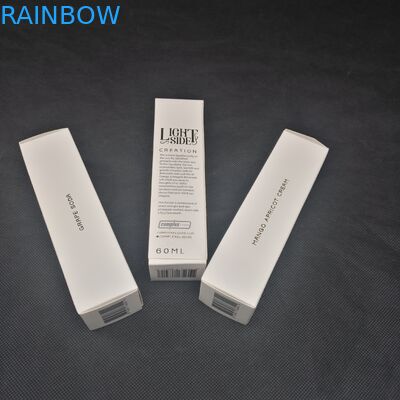 Caja de papel de empaquetado de la impresión de encargo, caja cosmética del papel de regalo con el sellado caliente