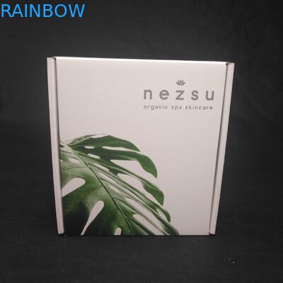 La caja de papel dura de la cartulina acanalada que empaquetaba, cortó color de la caja con tintas CMYK del arte de papel