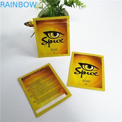 El papel de aluminio de la categoría alimenticia se levanta el empaquetado gomoso de los osos de Cbd del caramelo que se puede volver a sellar de la bolsa