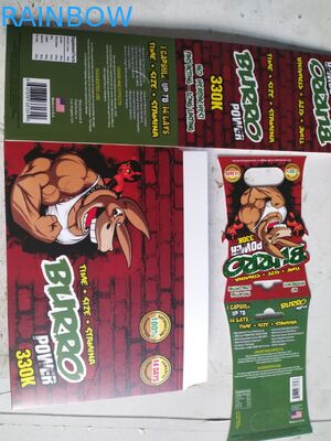 Efecto de empaquetado sexual de primero ministro Zen 3D de la caja de papel de la tarjeta 3D del poder masculino para las píldoras del sexo