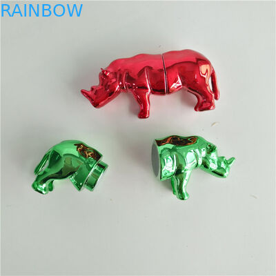 Botella de empaquetado de la cápsula de la píldora del aumento del sexo de la forma de la bala con el casquillo del metal