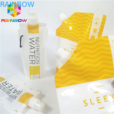 Bolsa líquida del canalón del jugo de la bebida que empaqueta la prueba laminada del escape para la bebida