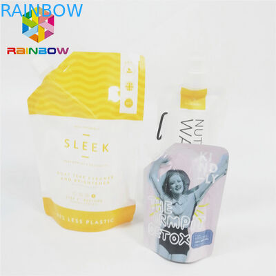 Bolsa líquida del canalón del jugo de la bebida que empaqueta la prueba laminada del escape para la bebida