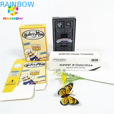 El logotipo brillante brillante del diseño del OEM imprimió las cajas de tarjeta de empaquetado de la pestaña de los cosméticos del regalo de la caja de tarjeta de papel