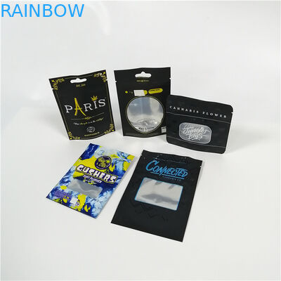 Oso gomoso del caramelo que se puede volver a sellar de las bolsas de plástico que empaqueta el cáñamo 7g 28g de la mala hierba de Cbd