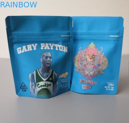 3,5 gramos de las galletas del incienso herbario de prueba de empaquetado del olor se levantan bolsos de la mala hierba de la cremallera
