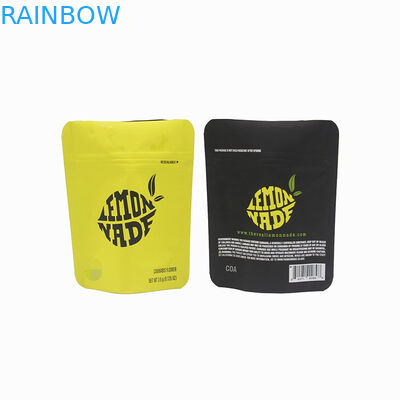 Empaquetado herbario del incienso de California Mylar de las galletas biodegradable con el logotipo de Custom Company