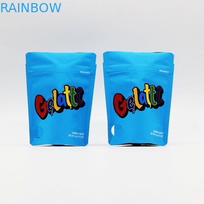 Ziplock que se puede volver a sellar de las galletas de CBD Runtz que empaqueta el material del bolso MOPP/VMPET/PE de la bolsa de Mylar