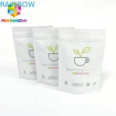 Cerradura plástica de empaquetado que se puede volver a sellar de la cremallera de la impresión brillante de los bolsos del papel de aluminio