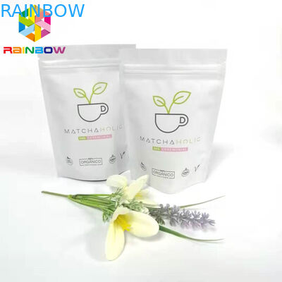 Las bolsitas de té que empaquetan, brillante de la mañana modificado para requisitos particulares se levantan las bolsas FDA certificadas