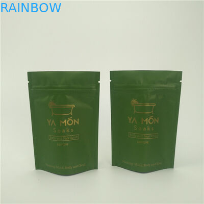 Levántese los bolsos de empaquetado Ziplock del papel de aluminio de Doypack que el exfoliante corporal de 8oz 16oz empapa el embalaje