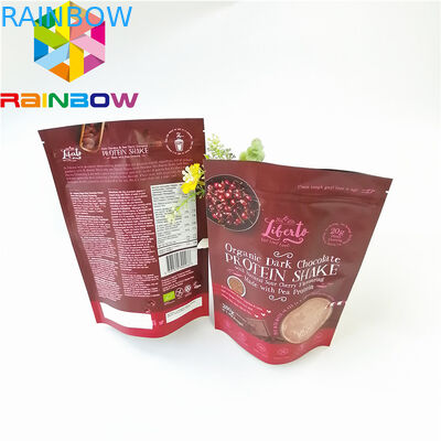 Impresión de empaquetado del fotograbado de la cerradura de la cremallera del sellado caliente de la fruta de Mike del polvo del caramelo de la bolsa seca de la hoja