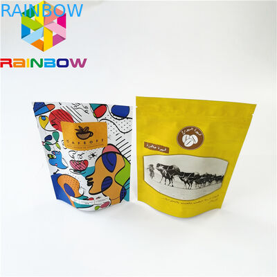 La impresión de Digitaces coloca para arriba bolsos de empaquetado de la hoja lamina el logotipo material modificado para requisitos particulares