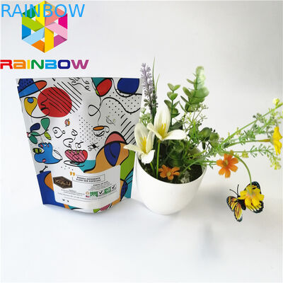 Bolsa del papel de aluminio de la prueba del olor que empaqueta la cerradura plástica de la cremallera de Mylar para el café